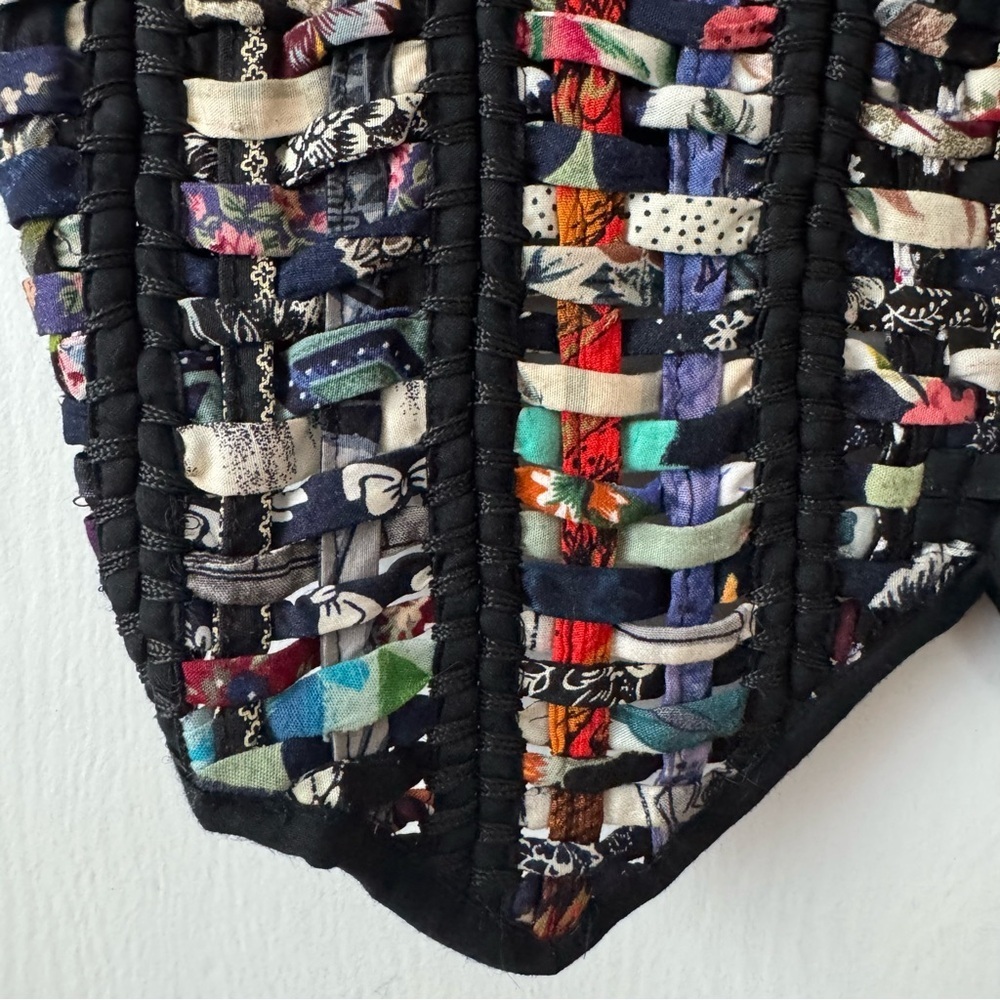 Soulmates Vintage Boho Patchwork Vest Size M - Picture 6 of 16